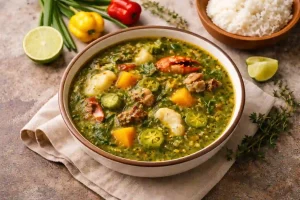 Dominica’s callaloo soup.